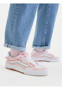 Vans Sneakersy Skate 2 Wayvee VN000D5DPNK1 Różowy. Kolor: różowy. Materiał: skóra, zamsz. Sport: skateboard #1
