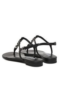 Karl Lagerfeld - KARL LAGERFELD Sandały KL82516 Czarny. Kolor: czarny. Materiał: skóra #4