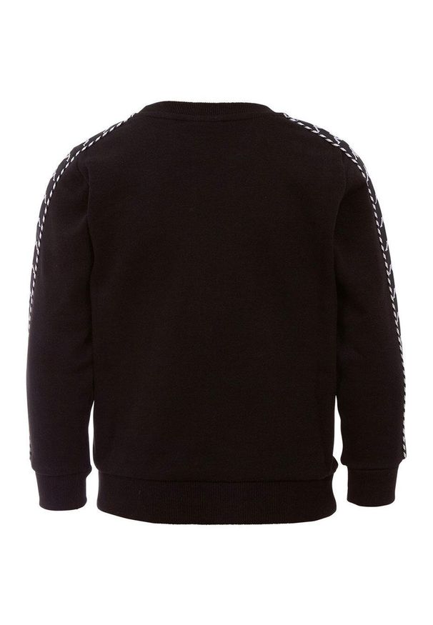 Bluza sportowa dla dzieci Kappa Ildan treningowa. Kolor: czarny. Sport: joga i pilates