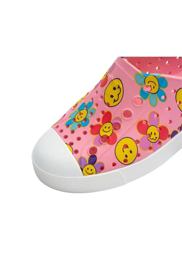 Native Shoes - Buty miejskie młodzieżowe NATIVE JEFFERSON SUGARLITE PRINT BIG KID. Okazja: na co dzień. Kolor: różowy. Wzór: nadruk