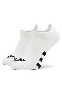 Adidas - adidas Skarpety wysokie unisex Performance Light Low Socks 3 Pairs HT3440 Biały. Kolor: biały. Materiał: bawełna