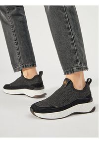 Kurt Geiger Sneakersy Kensington Slip-On 1290009609 Czarny. Zapięcie: bez zapięcia. Kolor: czarny. Materiał: materiał