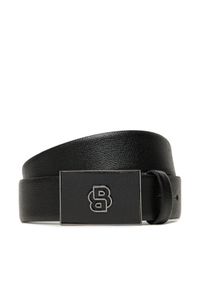 BOSS Pasek Męski 50548350 Czarny. Kolor: czarny. Materiał: skóra