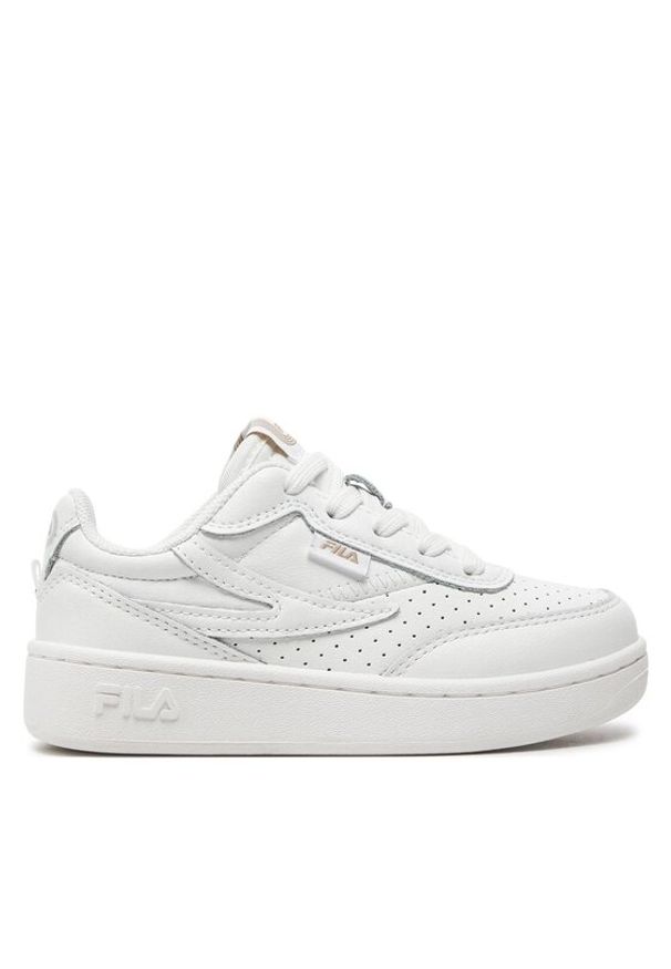 Fila Sneakersy Fila Sevaro Kids FFK0159 Biały. Kolor: biały. Materiał: skóra