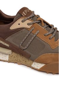 Replay - REPLAY Sneakersy GMS1P .000.C0072L Brązowy. Kolor: brązowy. Materiał: zamsz, skóra #2