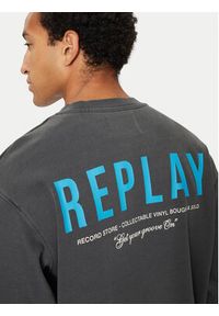 Replay - REPLAY Bluza M6967 .000.22890G Szary Regular Fit. Kolor: szary. Materiał: bawełna