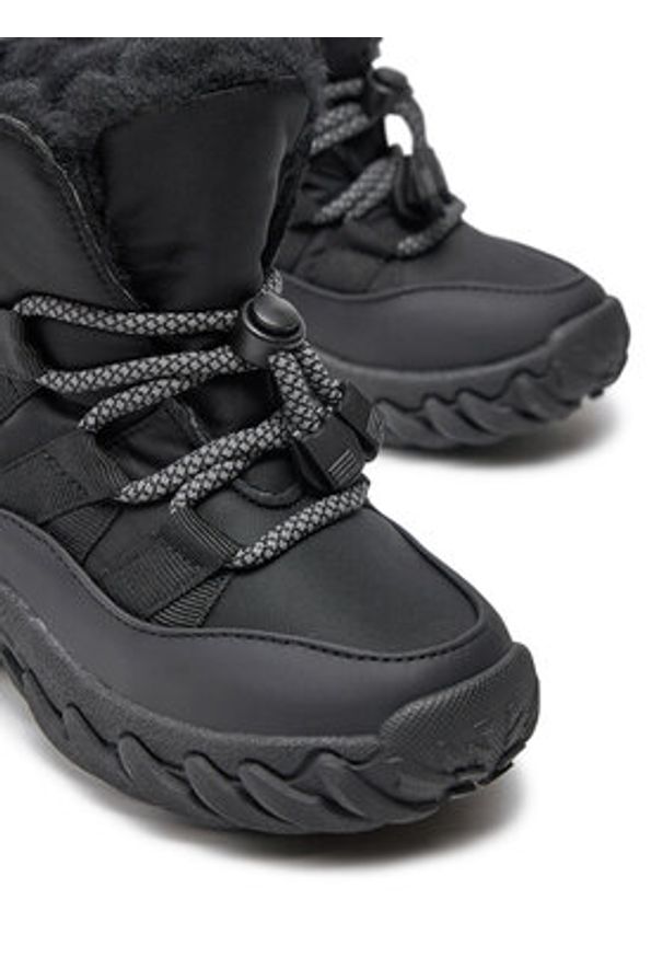 EMU Australia Trzewiki Pirrama K13098 Czarny. Kolor: czarny. Materiał: materiał