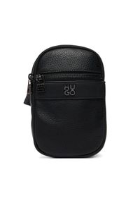 Hugo - HUGO Saszetka Quantic 50558410 Czarny. Kolor: czarny. Materiał: skóra #1