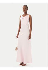 Vero Moda Sukienka koktajlowa Analei 10354594 Różowy jasny Regular Fit. Kolor: różowy. Materiał: syntetyk. Styl: wizytowy #3