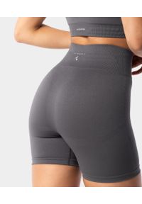 Szorty bezszwowe sportowe damskie Carpatree Simply Seamless. Kolor: szary. Materiał: materiał. Sport: fitness
