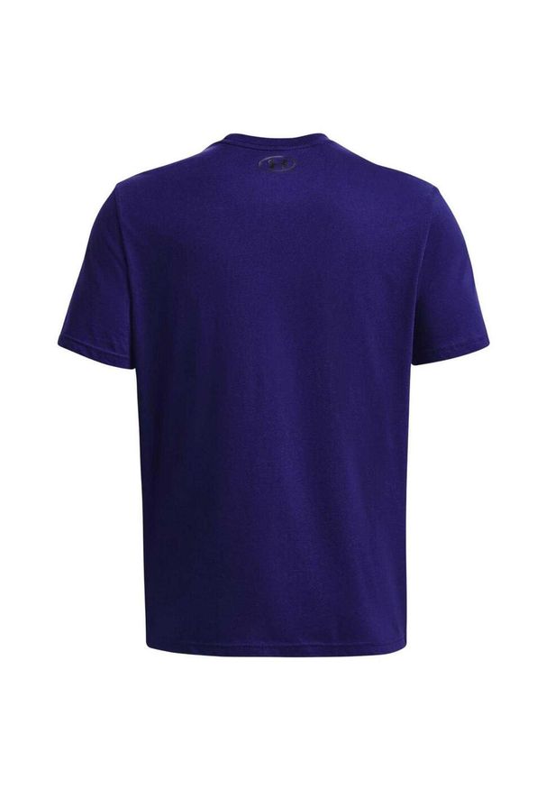 Under Armour - Męska Koszulka Sportowa. Kolor: niebieski