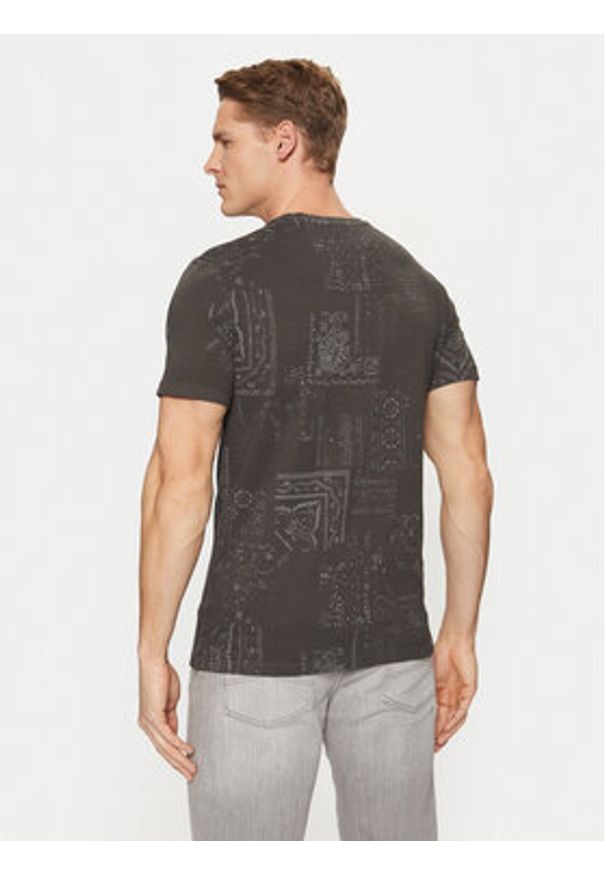 Guess T-Shirt M5RI09 I3Z14 Kolorowy Slim Fit. Materiał: bawełna. Wzór: kolorowy