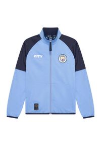 MANCHESTER CITY - Dres piłkarski dla dorosłych Manchester City 24/25. Kolor: niebieski. Materiał: dresówka. Sport: piłka nożna #1