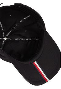 TOMMY HILFIGER - Tommy Hilfiger Czapka z daszkiem Th Foundation Soft 6 Panel Cap AM0AM13162 Czarny. Kolor: czarny. Materiał: materiał, bawełna #3