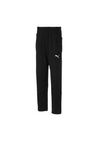 Puma - Spodnie Dresowe Boys Liga. Kolor: czarny. Materiał: dresówka