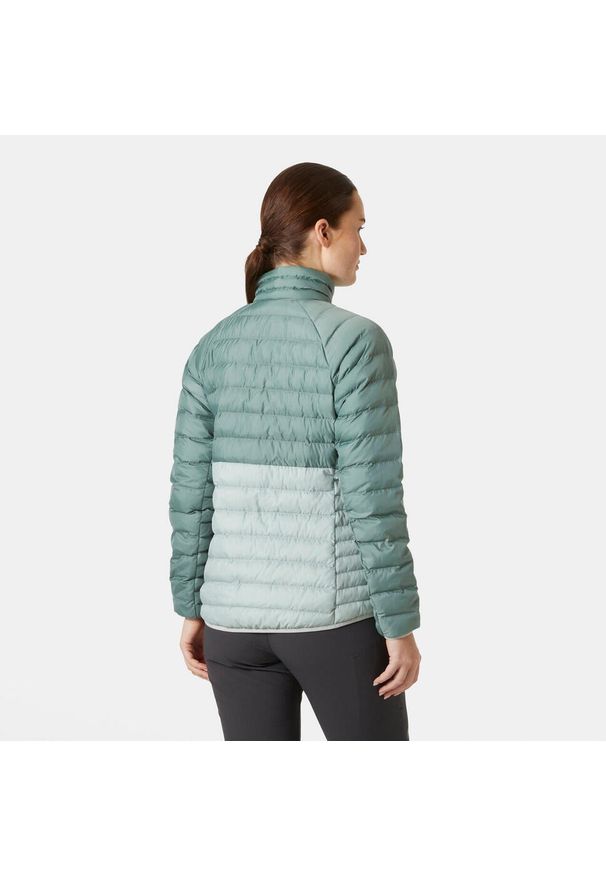 Damska kurtka ocieplana Helly Hansen Banff. Kolor: zielony. Materiał: puch. Sezon: zima. Sport: narciarstwo