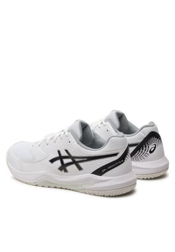 Asics Buty do tenisa Gel-Dedicate 8 1041A408 Biały. Kolor: biały. Materiał: skóra. Sport: tenis