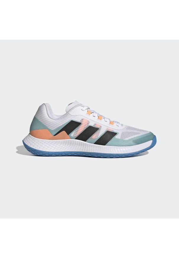 Buty do siatkówki dla dorosłych Adidas Forcebounce. Kolor: czarny, niebieski, wielokolorowy, biały. Sport: siatkówka
