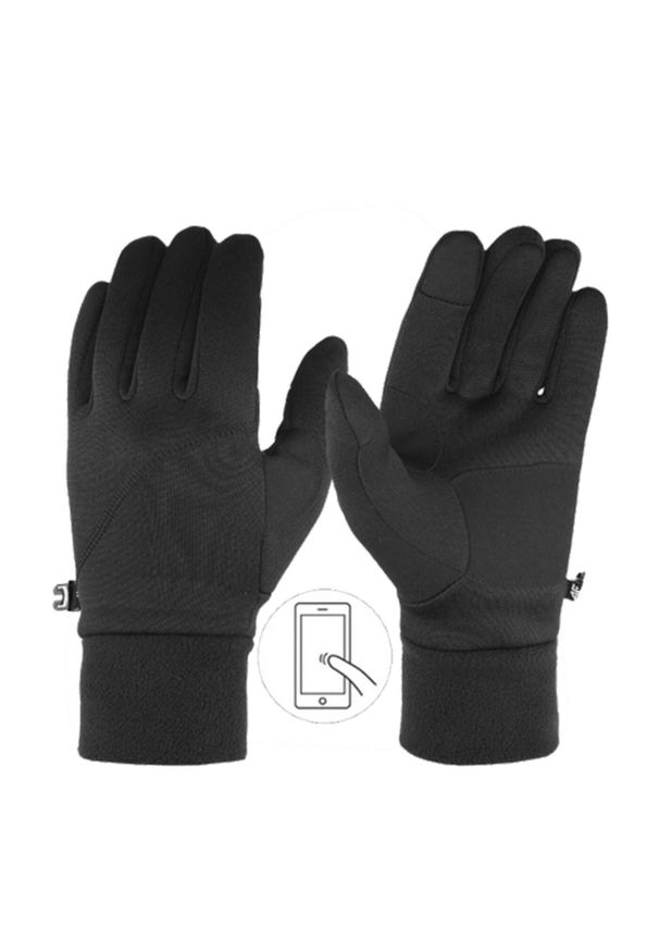 4f - Rękawice uniseks 4F. Kolor: czarny