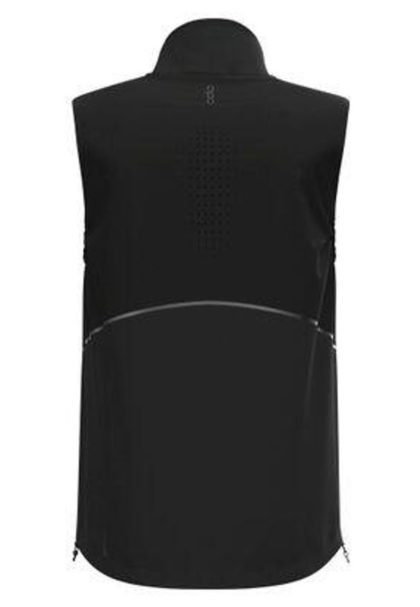 Odlo - Kamizelka męska ODLO Zeroweight Warm Vest. Kolor: czarny. Sport: bieganie