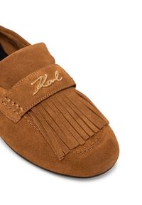 Karl Lagerfeld - KARL LAGERFELD Półbuty Marlee KL41329A Brązowy. Kolor: brązowy. Materiał: skóra, zamsz #4