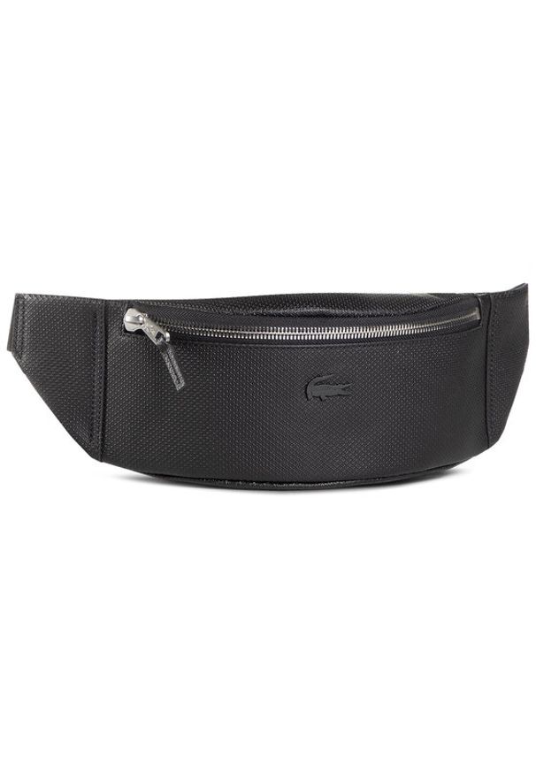 Lacoste Saszetka nerka Waistbag NH2816CE Czarny. Kolor: czarny. Materiał: skóra