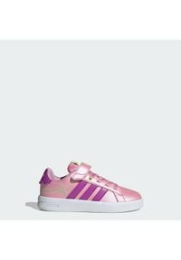 Adidas - adidas Sneakersy Grand Court 3.0 Girls Shoes Children KI1755 Różowy. Kolor: różowy. Materiał: skóra #1