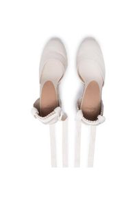 Castañer Espadryle Carina/8/001 020962-203 Beżowy. Kolor: beżowy. Materiał: materiał #3