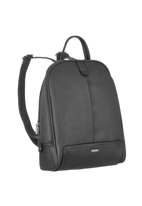 ROVICKY - Plecak damski Rovicky R-PL-6014 szary. Kolor: szary. Styl: elegancki, casual