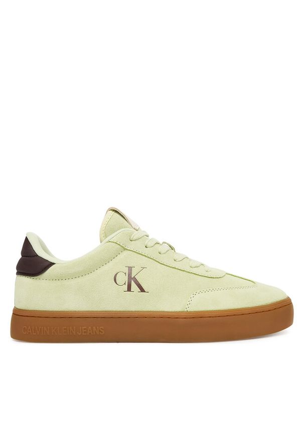 Sneakersy Calvin Klein Jeans. Kolor: biały