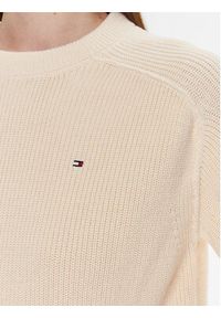 TOMMY HILFIGER - Tommy Hilfiger Sweter WW0WW40751 Żółty Regular Fit. Kolor: żółty. Materiał: bawełna #2