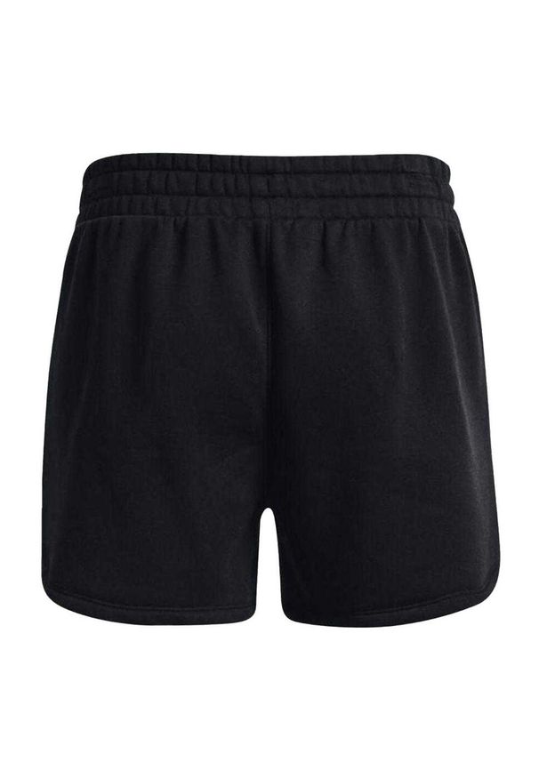 Under Armour - Shorty Damskie Polar Rival. Kolor: czarny. Materiał: polar. Sport: turystyka piesza