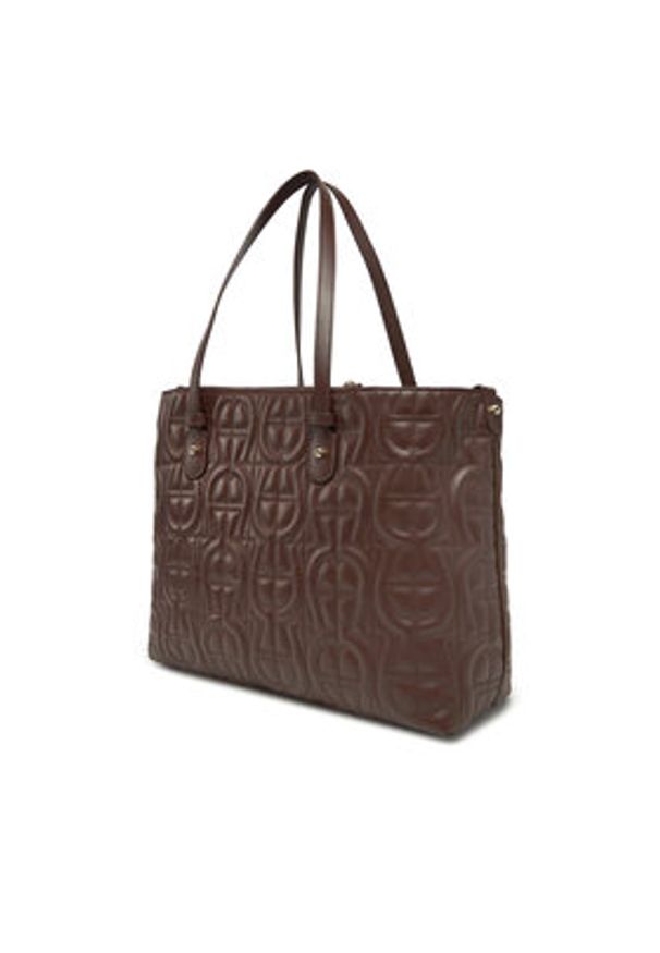 Aigner Torebka 137074 Brązowy. Kolor: brązowy. Materiał: skórzane