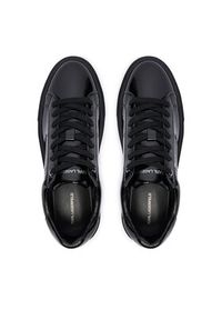 Karl Lagerfeld - KARL LAGERFELD Sneakersy KL52214 Czarny. Kolor: czarny. Materiał: skóra