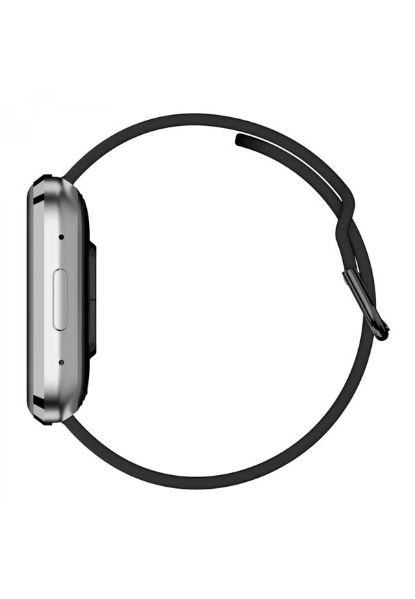 GARETT - Garett GRC Style srebrno-czarny. Rodzaj zegarka: smartwatch. Kolor: wielokolorowy, srebrny, czarny. Styl: sportowy, elegancki, casual