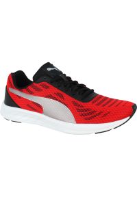 Puma Meteoor Rood 42: Sportowe męskie trampki, które łączą styl i komfort. Kolor: czerwony. Materiał: guma. Sport: bieganie #1