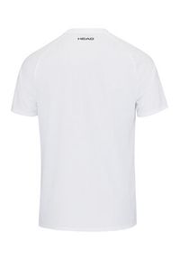 Head T-Shirt Topspin 811453 Biały Regular Fit. Kolor: biały. Materiał: syntetyk