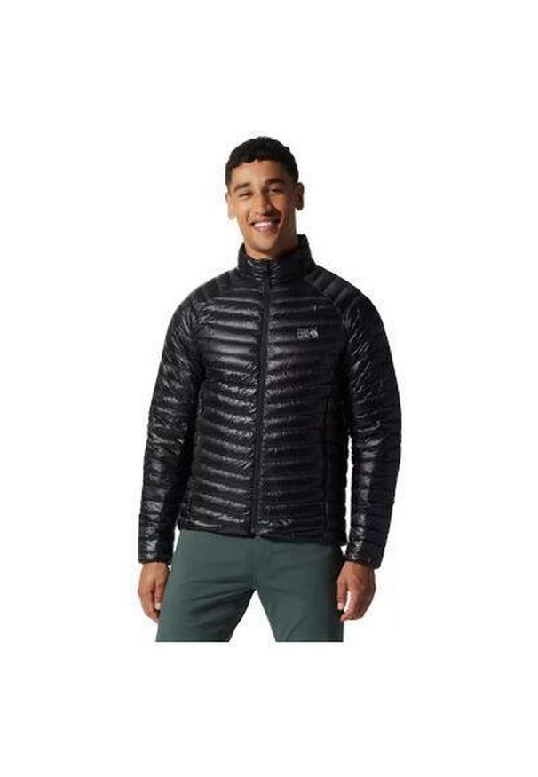 MOUNTAIN HARDWEAR - Kurtka puchowa męska Mountain Hardwear Ghost Whisperer/2. Kolor: czarny. Materiał: puch. Sezon: zima. Sport: narciarstwo