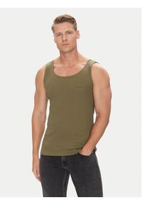 BOSS Komplet 3 tank topów 50542132 Kolorowy Regular Fit. Materiał: bawełna. Wzór: kolorowy #6