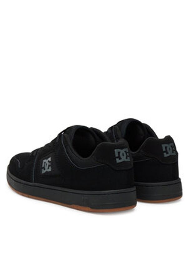 DC Shoes Sneakersy MANTECA 4 ADYS100765-KKG Czarny. Kolor: czarny. Materiał: skóra, zamsz