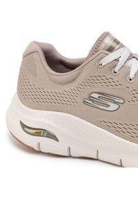 skechers - Skechers Sneakersy Arch Fit 232040/TPE Beżowy. Kolor: beżowy. Materiał: materiał #9