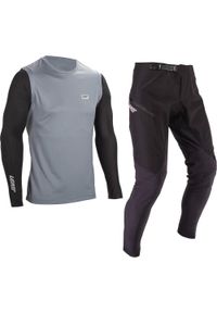 Komplet rowerowy (koszulka+spodnie) LEATT Ride Kit MTB 1.0. Kolor: wielokolorowy, szary, czarny. Sport: kolarstwo #1