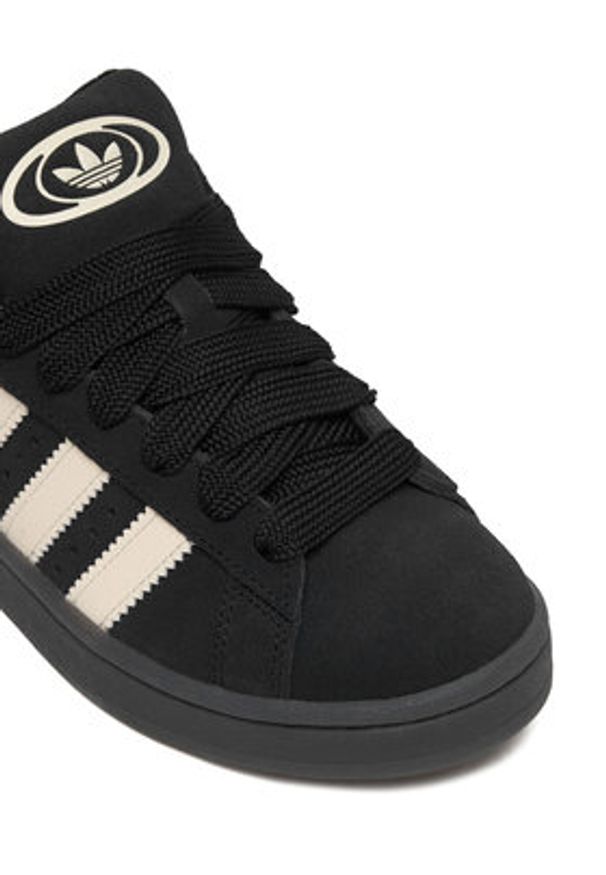 Adidas - adidas Sneakersy Campus 00S W KK3558 Czarny. Kolor: czarny. Materiał: zamsz, skóra. Model: Adidas Campus