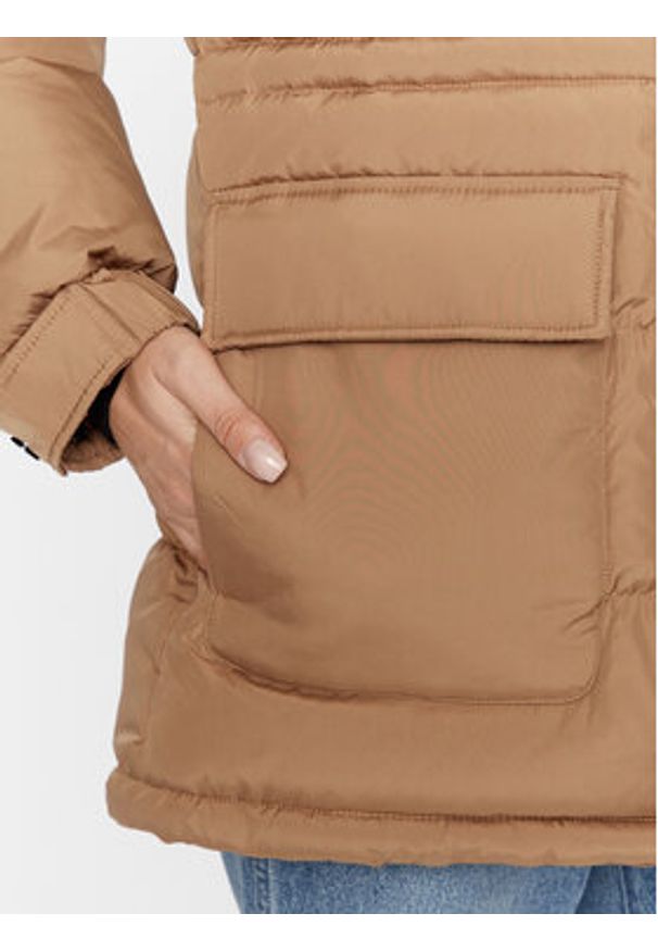 MICHAEL Michael Kors Kurtka zimowa 77C6180M42 Brązowy Regular Fit. Kolor: brązowy. Materiał: syntetyk. Sezon: zima