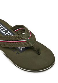 TOMMY HILFIGER - Tommy Hilfiger Japonki Corporate Hilfiger Beach FM0FM05436 Czerwony. Kolor: czerwony. Materiał: materiał #3