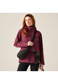 Regatta - Kurtka turystyczna przeciwdeszczowa damska Birchdale wodoodporna. Kolor: czerwony. Sport: turystyka piesza #1