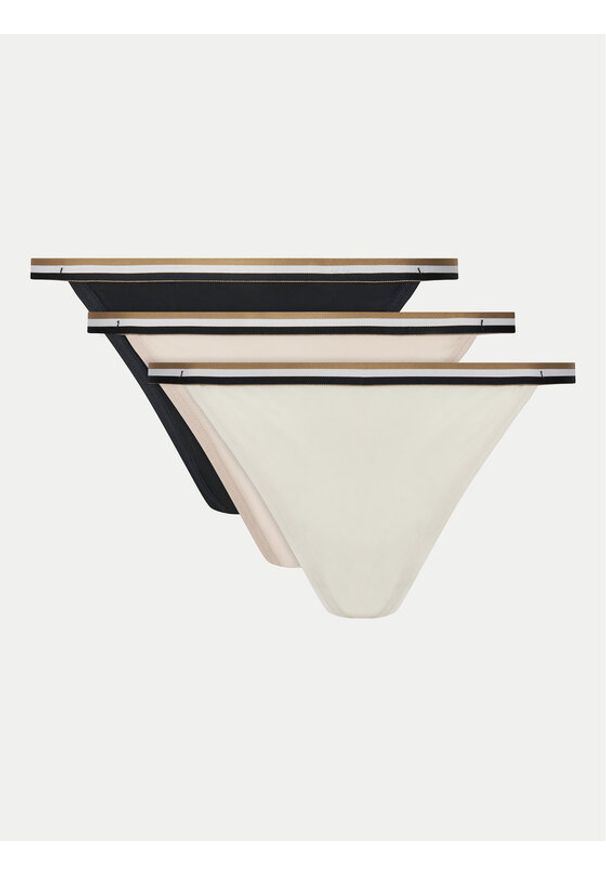 BOSS Komplet stringów Lace 50535239 Kolorowy. Materiał: syntetyk. Wzór: kolorowy