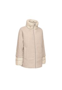 Damski polar Geox Calithe. Kolor: wielokolorowy, biały, różowy, beżowy. Materiał: polar #2