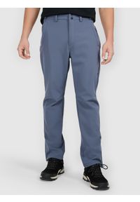 4f - 4F Spodnie trekkingowe membrana 5000 męskie - granatowe S. Kolor: niebieski. Materiał: skóra, materiał. Technologia: Primaloft. Sport: turystyka piesza, wspinaczka #2