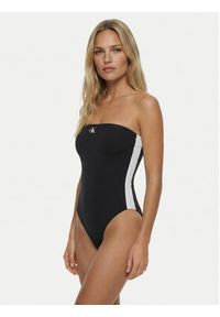 Calvin Klein Swimwear Strój kąpielowy LV00Q61108 Czarny. Kolor: czarny. Materiał: syntetyk #3